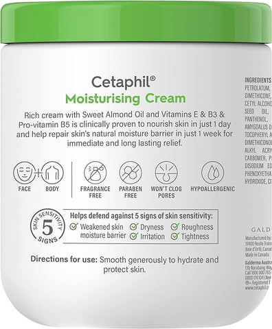 Cetaphil Moisturizing Cream 550 g
