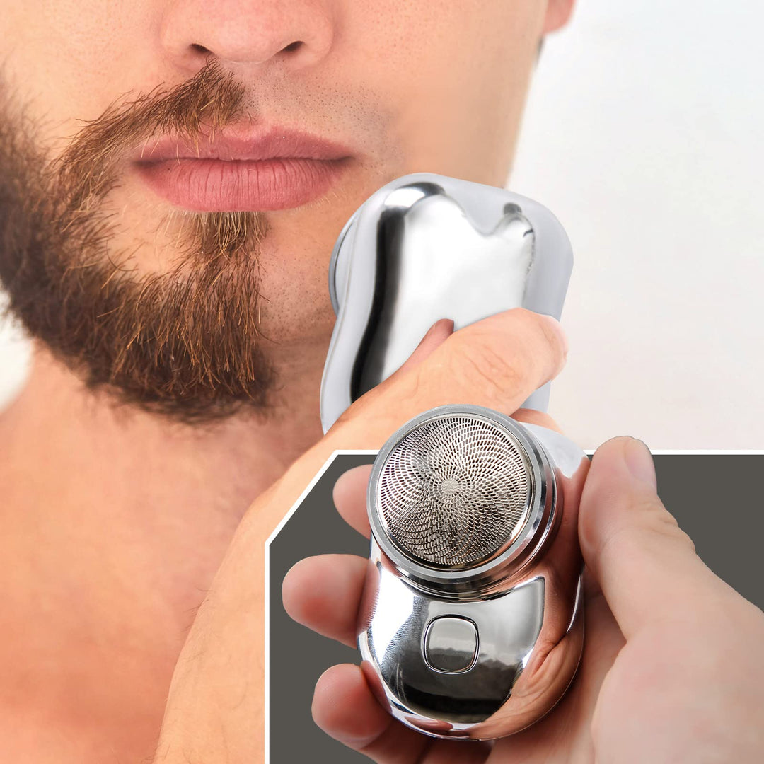 Mini Electric Shaver For Men Portable Electric Razor Pocket Size..